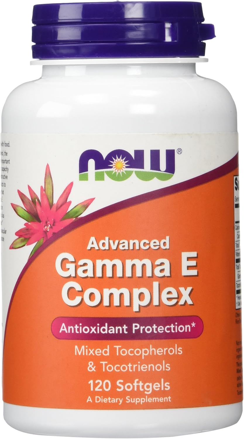 NOW Foods, Gamma E Complex, 120 Softgels - görsel 1