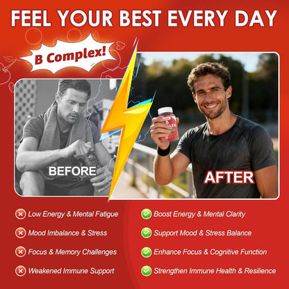 Methylated Vitamin B Complex Gummies (2-Pack) – Nextdia