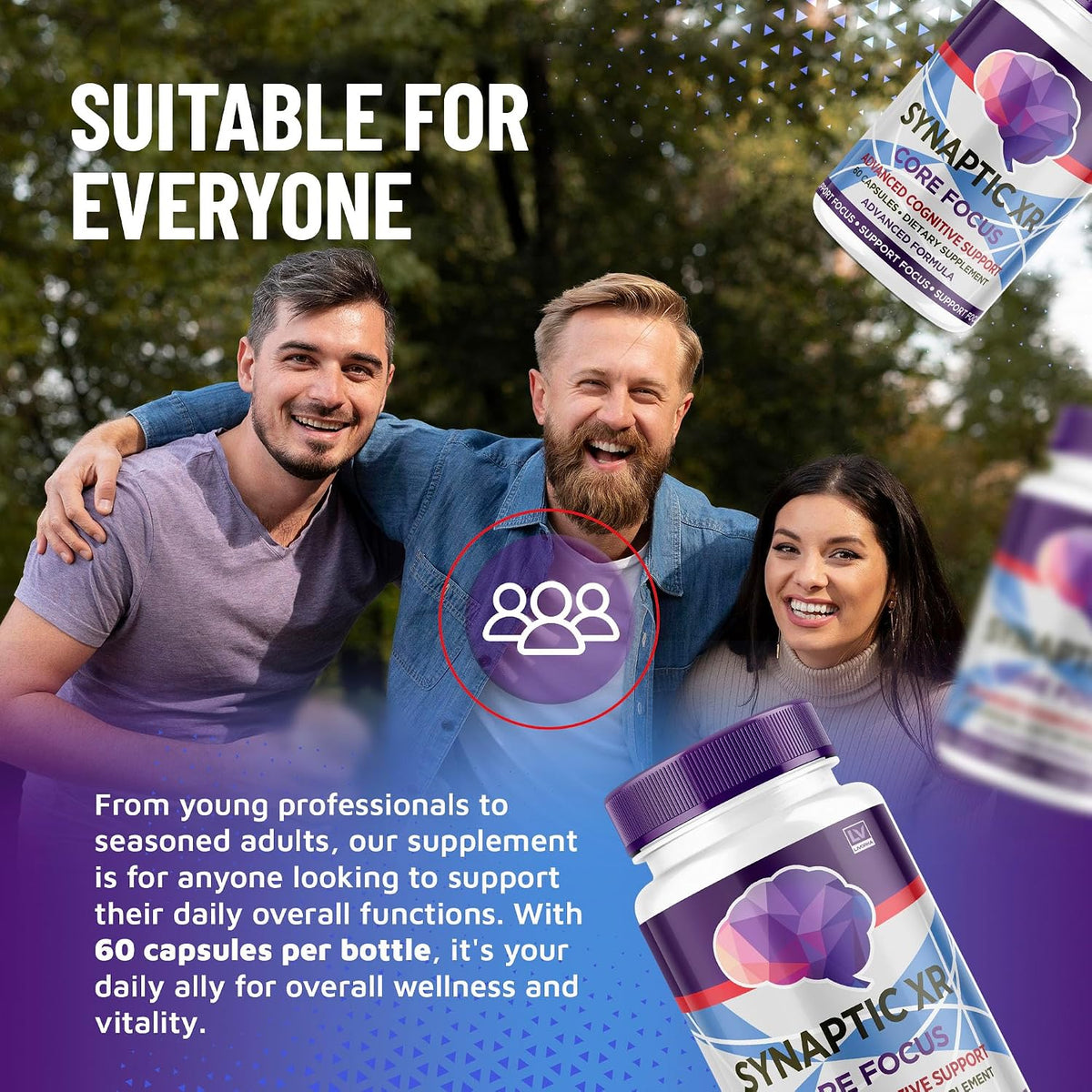 Synaptic XR Capsules - 60 Capsules - görsel 5