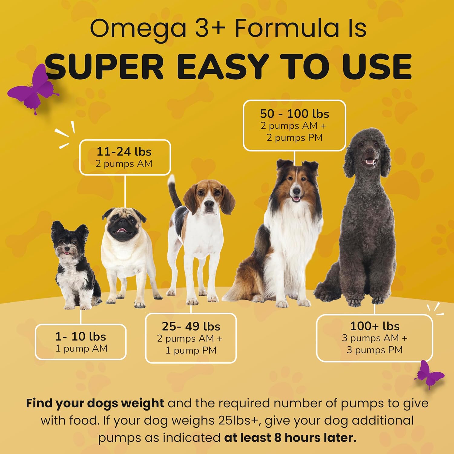 PETMADE Omega-3 Fish Oil for Dogs – Wild Alaskan Pollock Oil with Vitamins – 473 ml - görsel 3