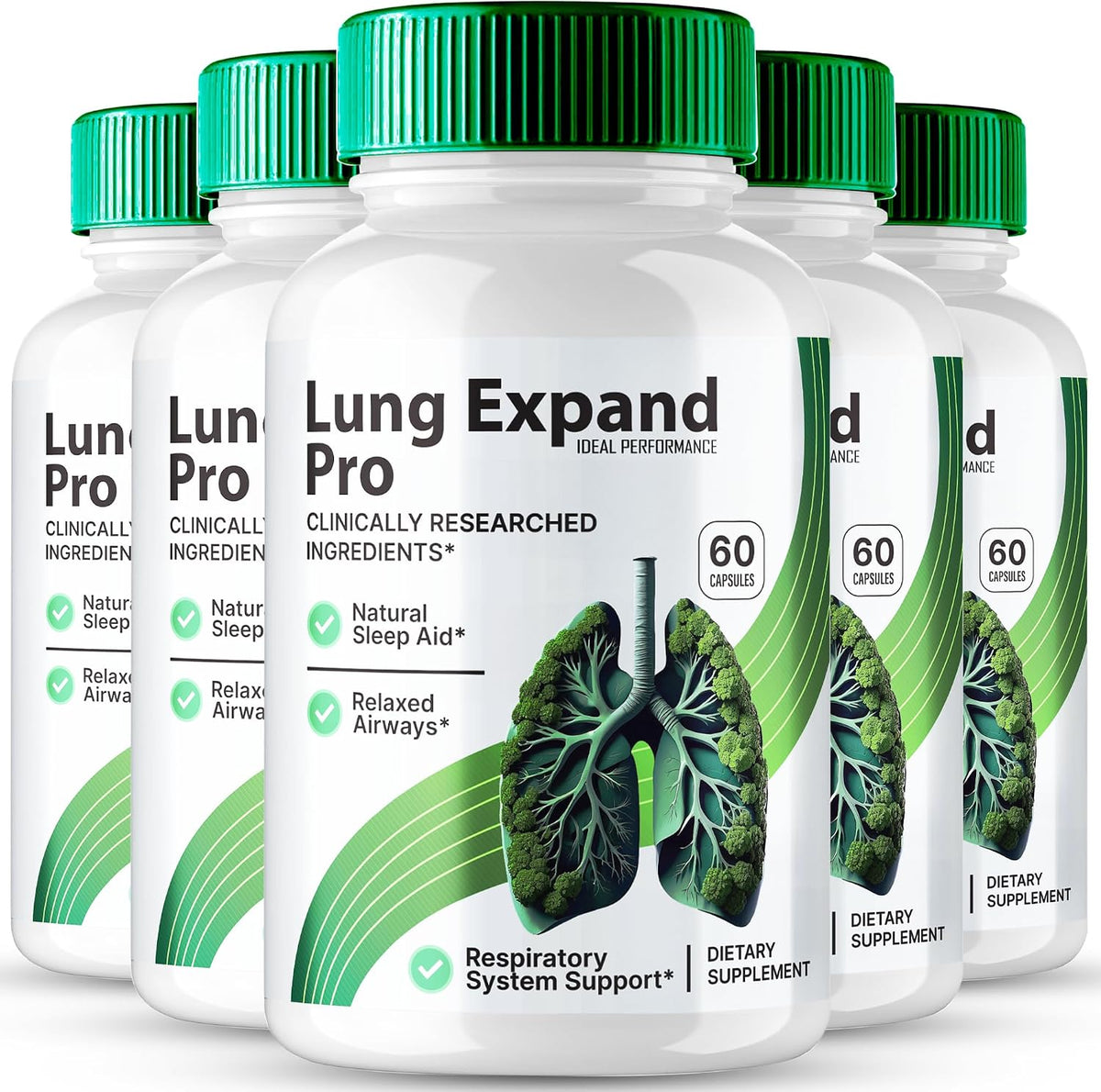 Lung Expand Pro Blood Capsules, LungExpandPro Blood Formula Support Supplement Pills, Premium Formula for Healthy Circulation & Stable Levels, All Natural LungExpandPro Health Reviews (5 Pack) - görsel 1