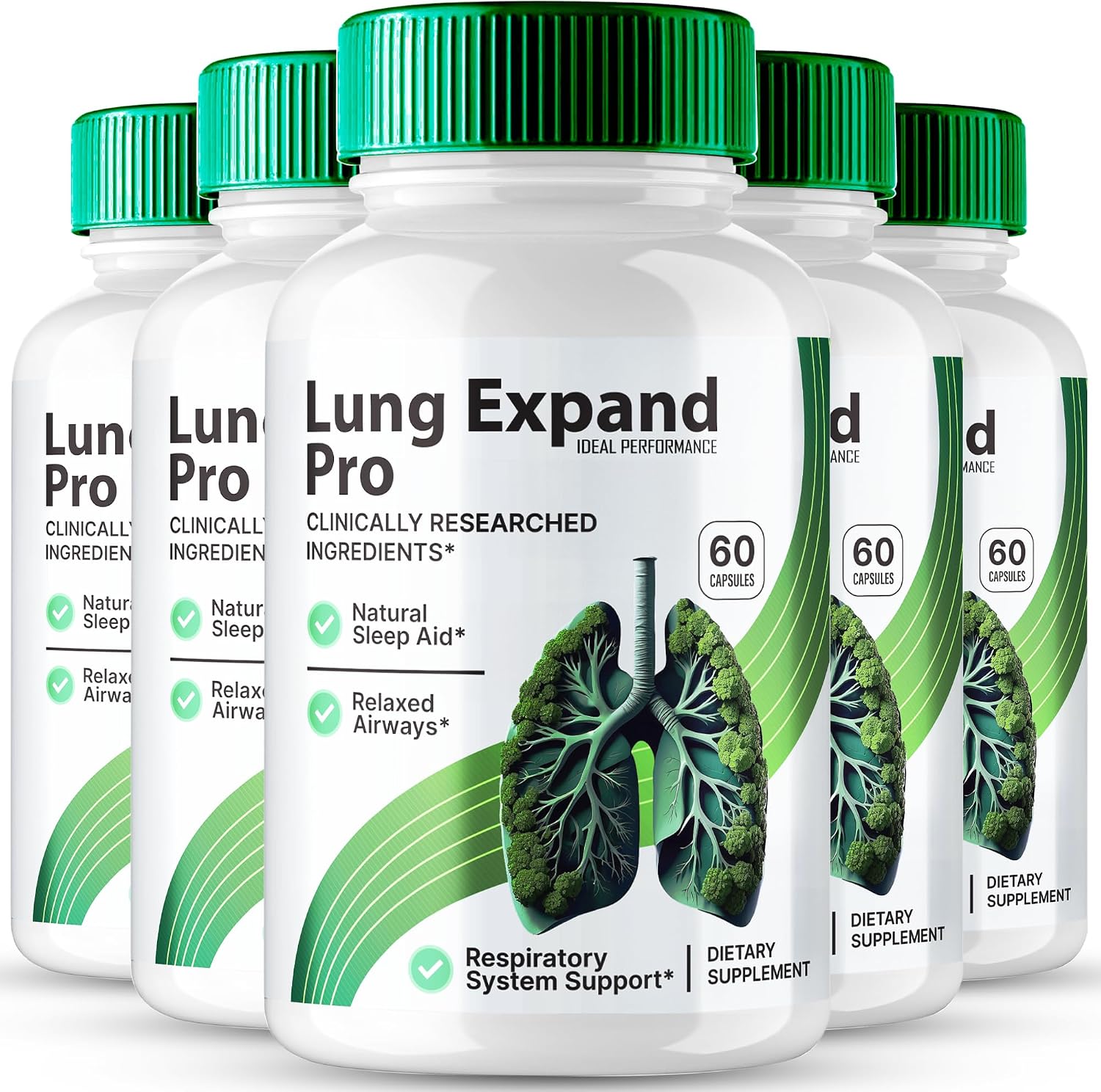 Lung Expand Pro Blood Capsules, LungExpandPro Blood Formula Support Supplement Pills, Premium Formula for Healthy Circulation & Stable Levels, All Natural LungExpandPro Health Reviews (5 Pack) - görsel 1