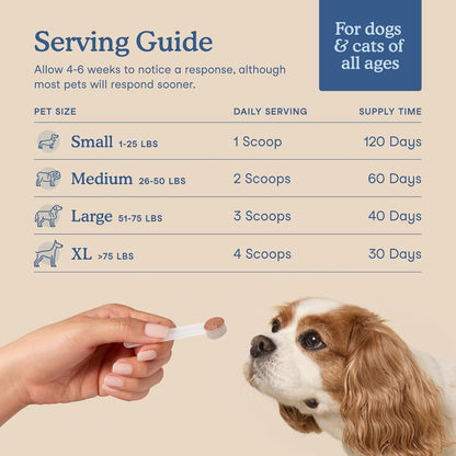 Fera Pets Postbiotics Plus Prebiotics for Dogs & Cats - 120 Scoops