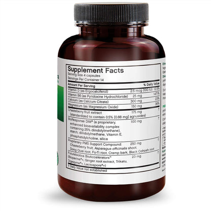 Futurebiotics Pmsharmony Veg Capsules – Hormone Balance Support with Organic Ingredients, 56 Capsules