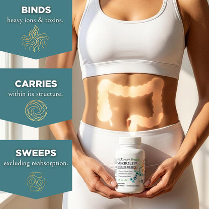 TODICAMP Zeolite Detox Sorbolit – Zeolite Binder Supplement for Full Body Detox – Gut Cleanse, Cellular and Liver Detox (1 Pound (Pack of 1))