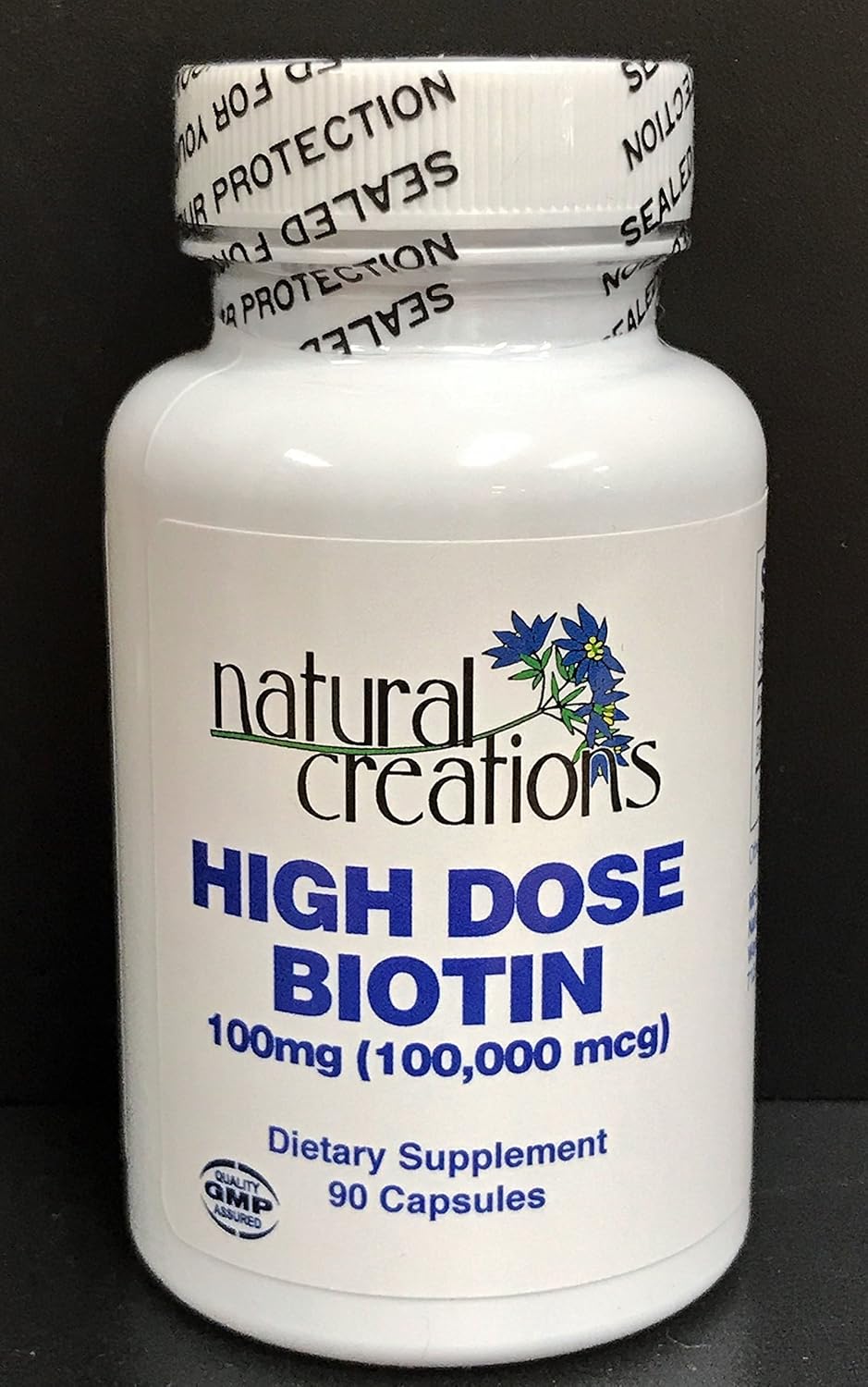 Natural Creations High-dose Biotin 100mg (100,000mcg) - görsel 1