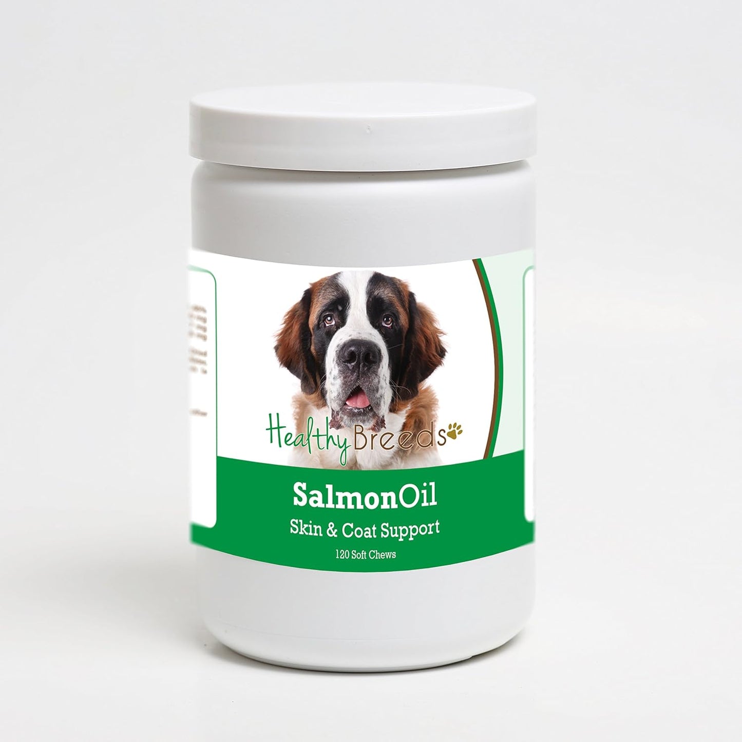 Healthy Breeds Saint Bernard Salmon Oil Soft Chews 120 Count - görsel 1