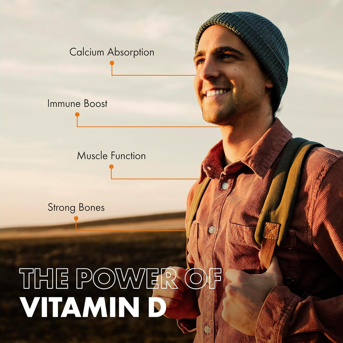 Incite Nutrition Vitamin D 5000 IU - 400 Micro Tablets - High Strength D3 - Vegetarian Supplement - görsel 3