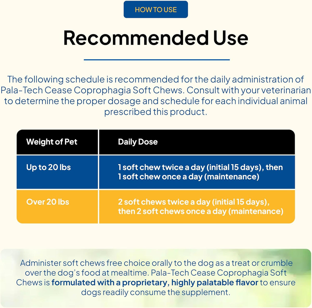Pala-Tech Coprophagia Deterrent for Dogs – No Poo Chews, Beef Liver Flavour, 90 Soft Chews - görsel 5