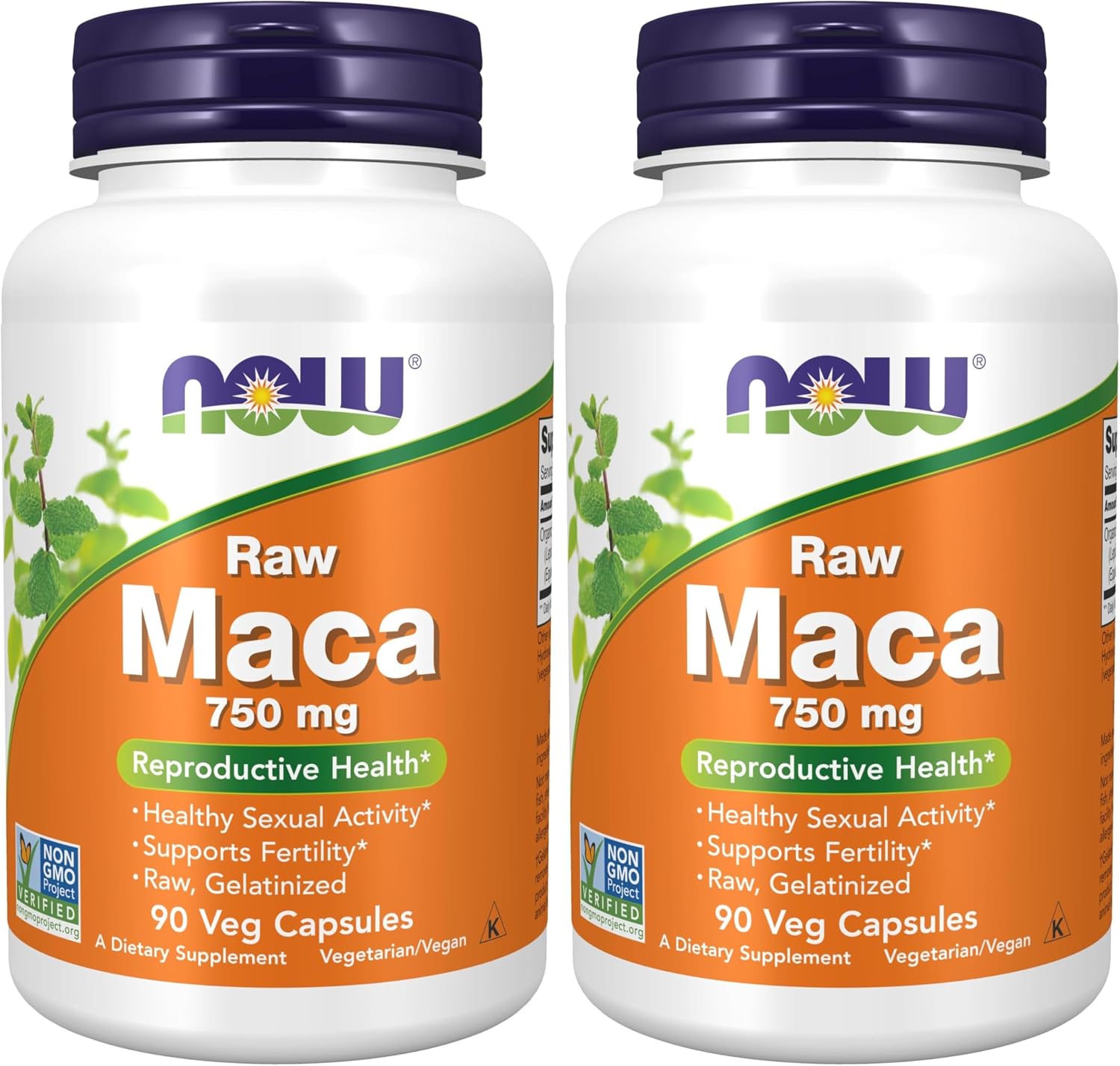 NOW Foods Maca (Lepidium meyenii) 750 mg Raw – 90 Veg Capsules - görsel 9