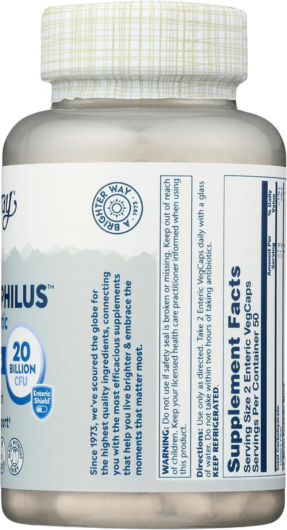 Solaray Multidophilus 12 – 100 Vegetarian Capsules