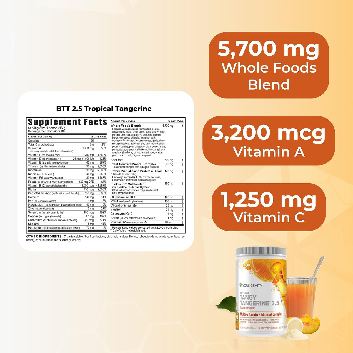 Youngevity Healthy Body Start Pak 2.5 - Complete All-in-One Organic Nutrition with 60+ Minerals, 16 Vitamins, 12 Amino – Image 4