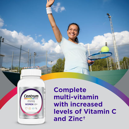 Centrum Minis Silver Women's Multivitamin for Women 50 Plus, 280 Tablets