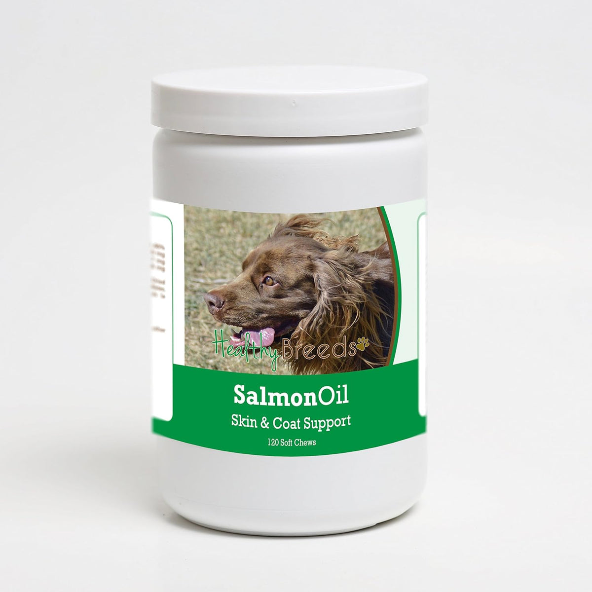 Healthy Breeds Sussex Spaniel Salmon Oil Soft Chews 120 Count - görsel 1