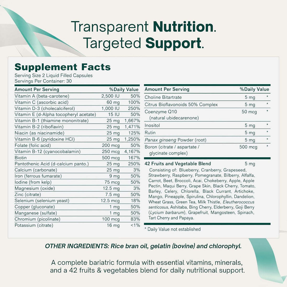 Post Bariatric Multivitamin – 3 Pack of Liquid Force Multivitamin (90-Day Supply) - görsel 3