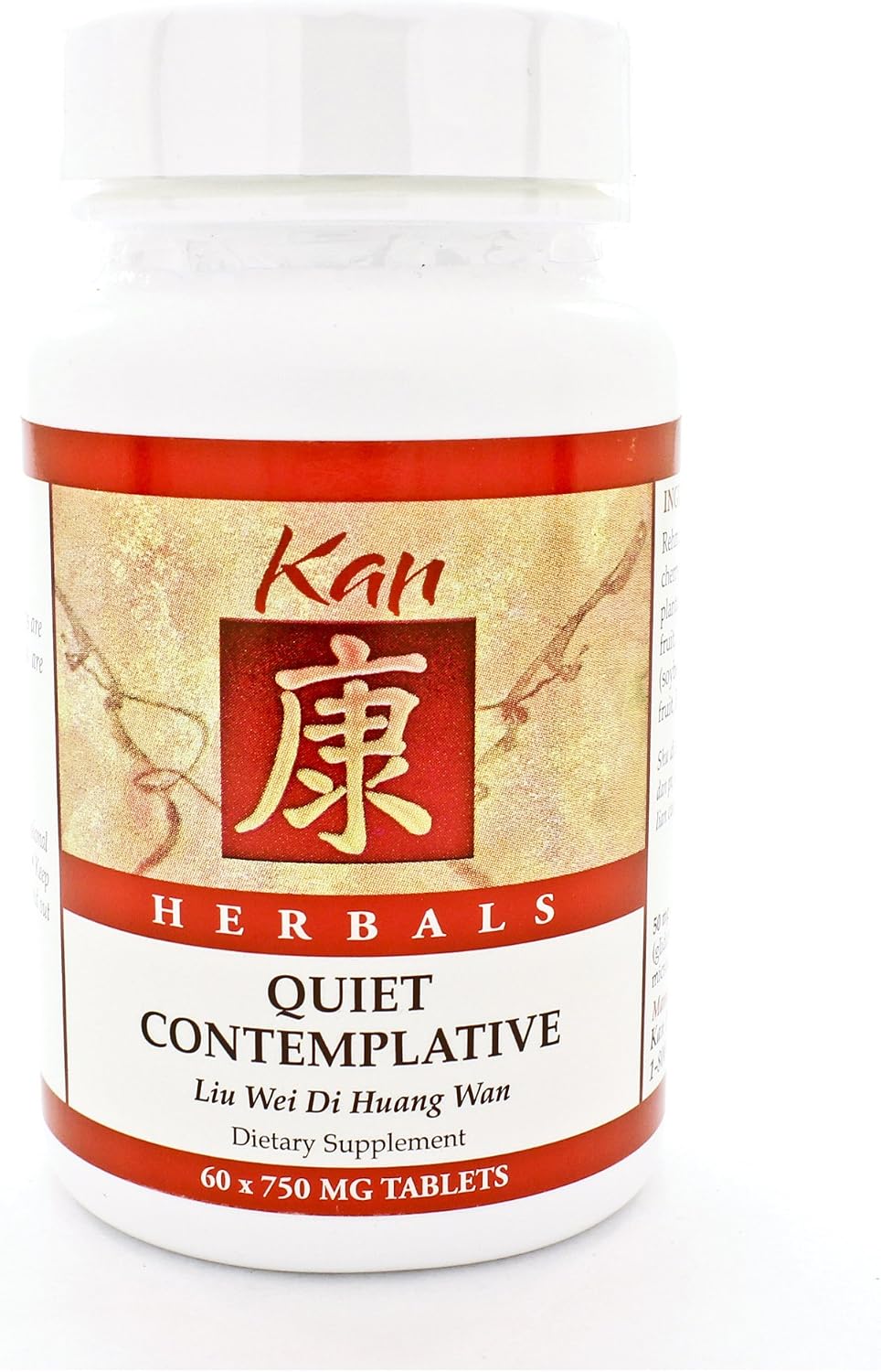 Kan Herbals Quiet Contemplative – Traditional Chinese Herbal Formula, 60 Tablets - görsel 1