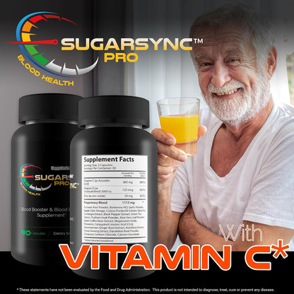 Sugar Sync Pro Blood Health – Blood Balance Food Supplement with Berberine and Cinnamon
