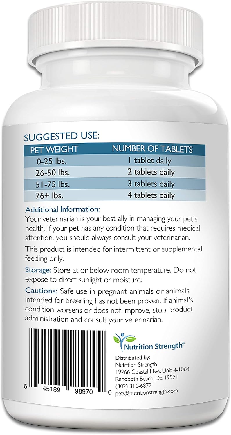 Nutrition Strength Iron for Dogs with Anaemia – Blood Health Support, 120 Chewable Tablets - görsel 2