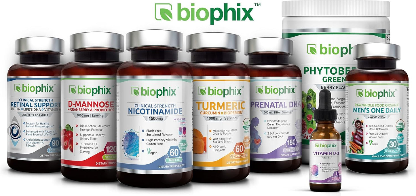 biophix Vitamin K2 MK-4 100 mcg with Alfalfa - 200 Capsules - görsel 5