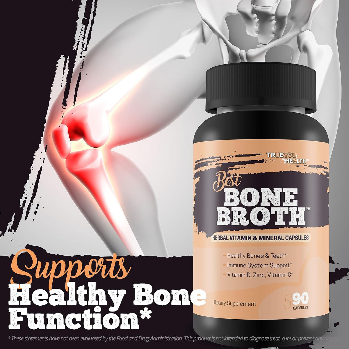 Best Bone Broth Capsules – Bone Health and Immunity Food Supplement - görsel 5