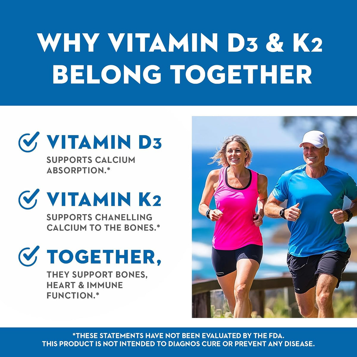 Vitaminerals Vitamin D3 + K Complex | 2500 IU D3 & 80 mcg K | 60 Veggie Capsules - görsel 5
