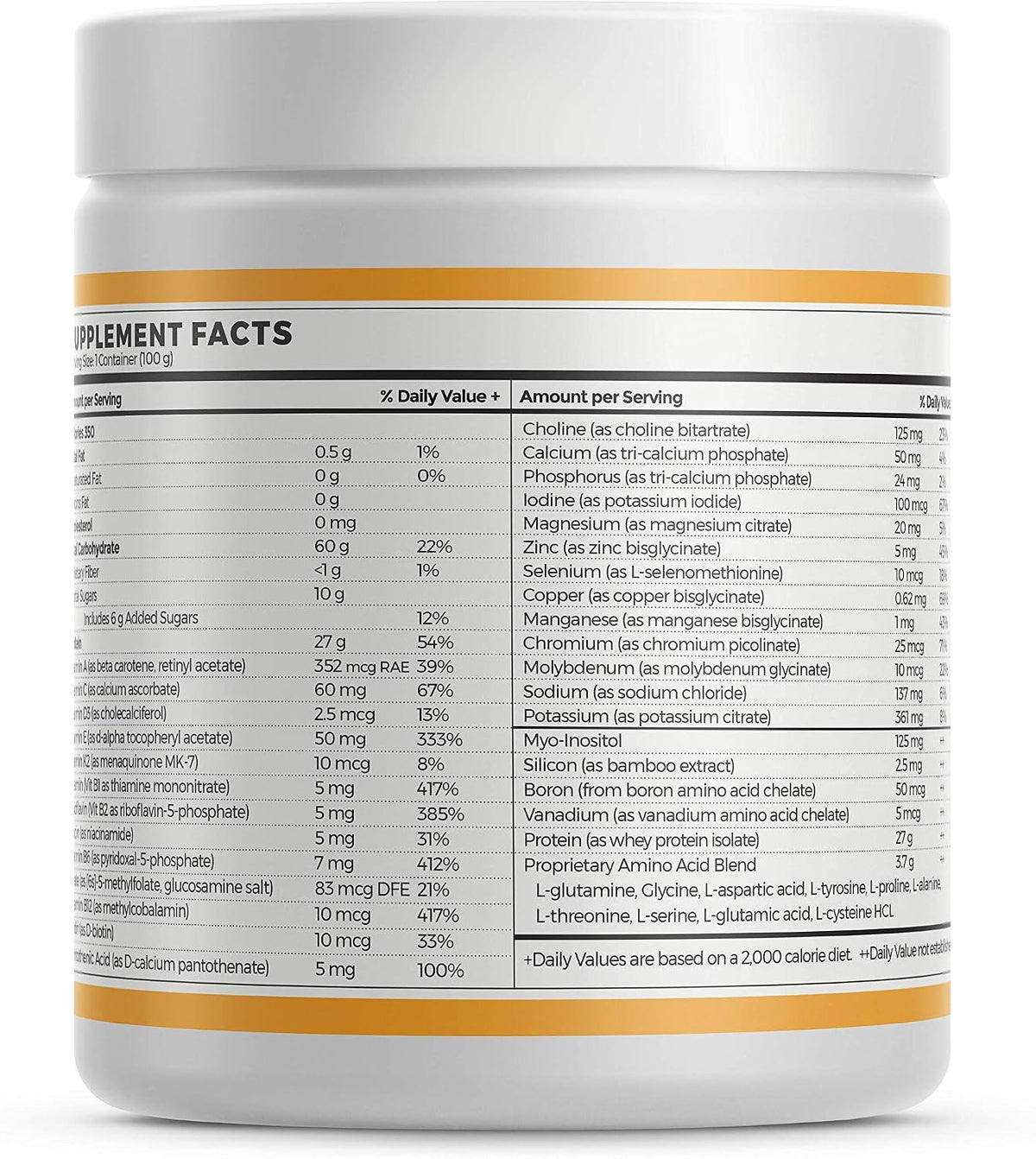 Absorb Plus Isolate Protein - Diet Supplement for Improved Gut Health, Extra Nutritional Support, Non-GMO, Gluten-Free, Lactose-Free, Casein-Free (100 g, French Vanilla) - görsel 3