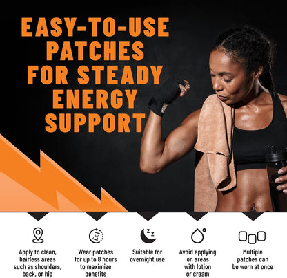 TOLEVITA Vitamin B12 Energy Patches, 36 Count