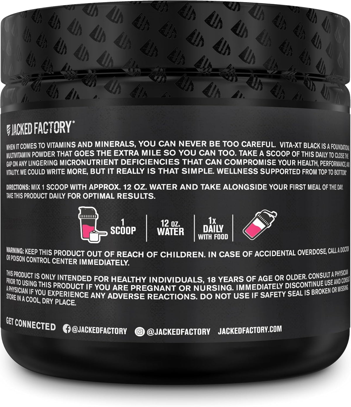 Jacked Factory Vita XT Performance Vitamin Powder - Daily Multivitamin Powder for Men with KSM-66 Ashwagandha, Prebiotic Fibre, and Essential Vitamins - Strawberry Lemonade, 30 Servings - görsel 7