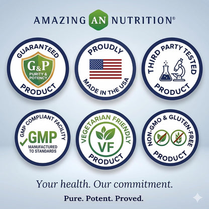 Amazing Formulae GABA Supplement | 750 mg per Serving | 100 Veggie Capsules | Non-GMO | Gluten-free | Made in USA