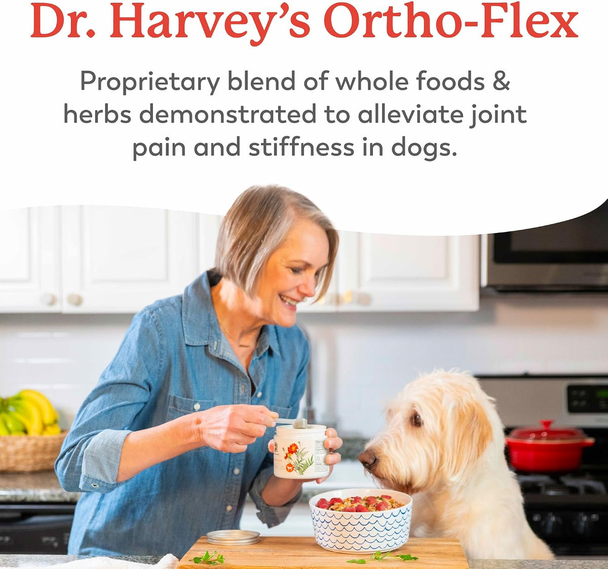 Dr. Harvey's Ortho-Flex Herbal Hip and Joint Supplement for Dogs (198 g) - görsel 2