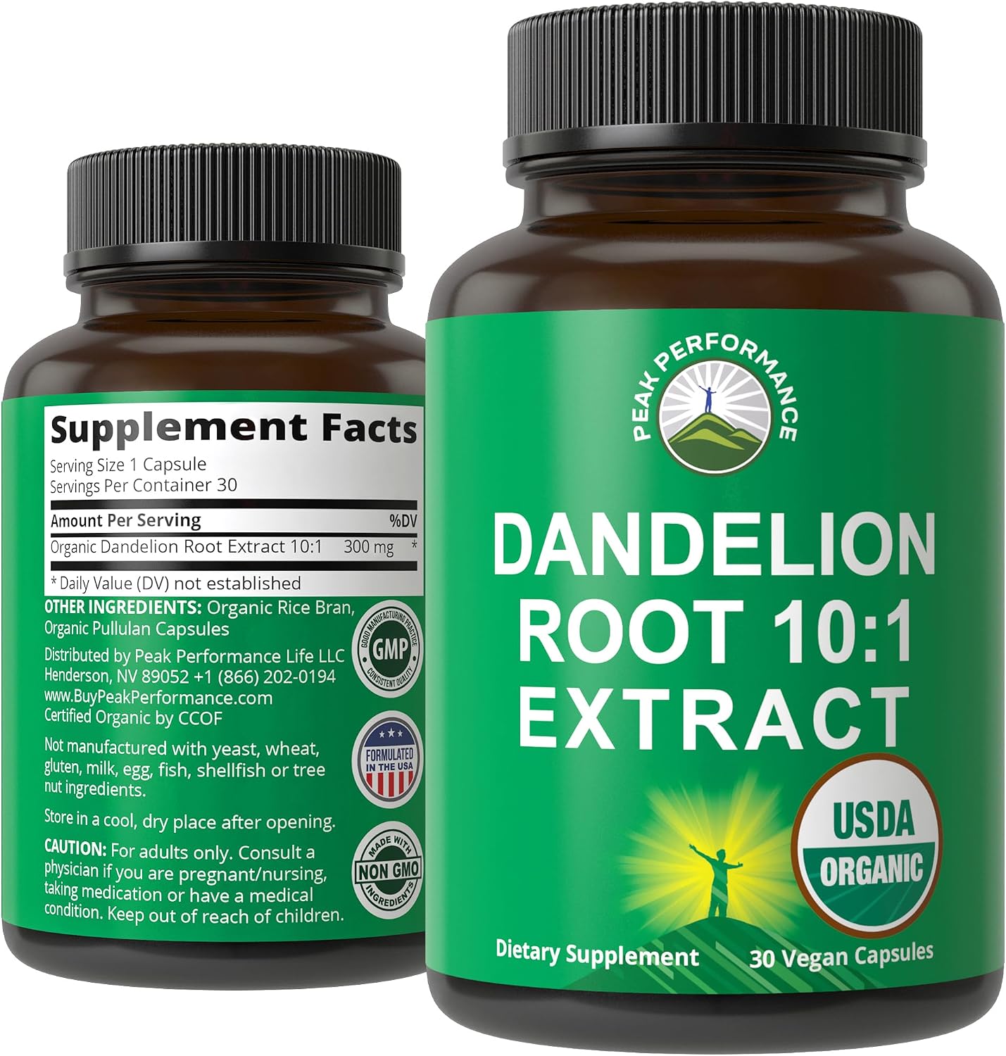 Dandelion Root Extract - USDA Organic Vegan Herbal Liquid Tincture - Immune, Liver, and Gut Health Support - Zero Sugar, Gluten-free - 60 ml - görsel 8