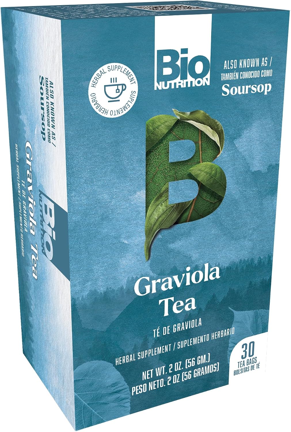 Bio Nutrition Graviola Soursop Tea - 30 Tea Bags - görsel 1