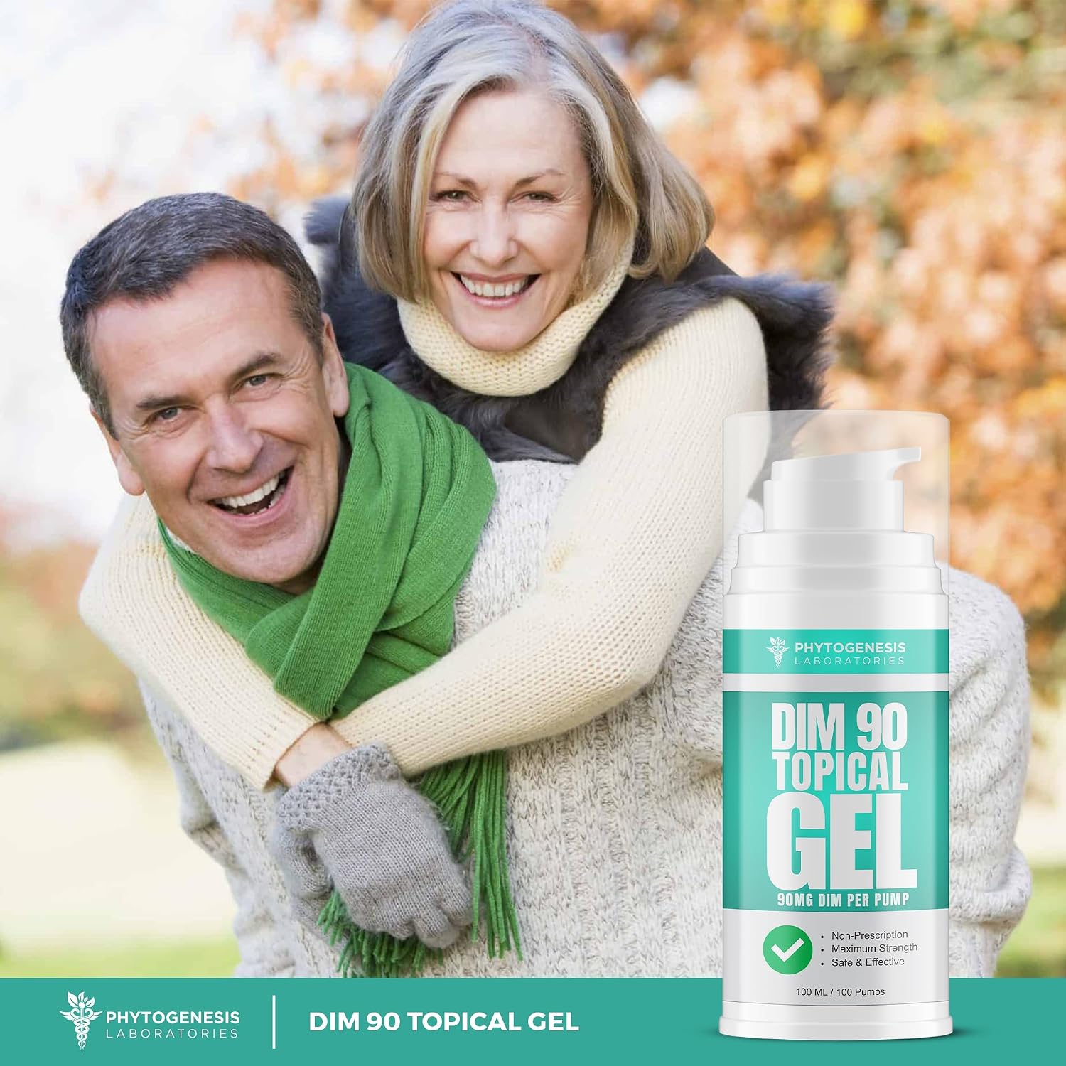 Phytogenesis DIM 90 Topical Gel – 90mg Diindolylmethane Hormone Support - görsel 5