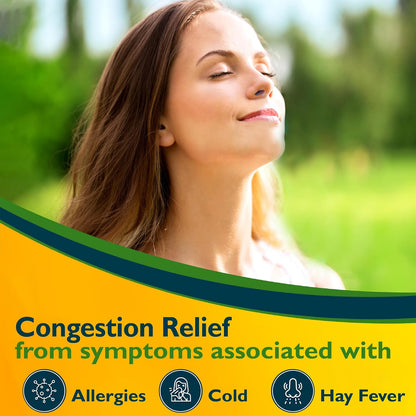 Benzedrex Nasal Decongestant Inhaler – Medicated Vapour Relief for Sinus Pressure, Nasal Congestion, Allergies, Hay Fever & Colds - Pack of 6