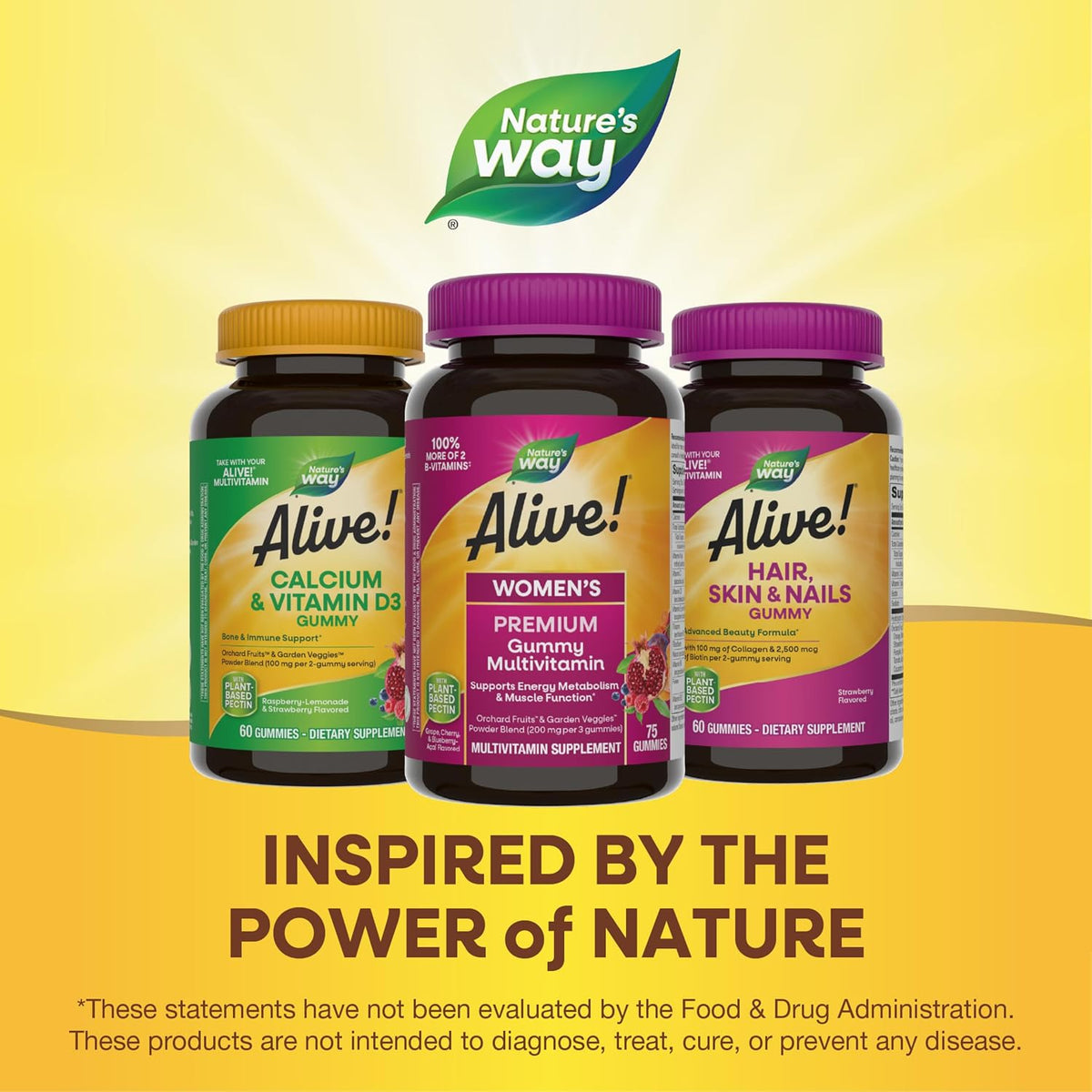 Nature's Way Alive! Premium Women's Gummy Multivitamin - görsel 6