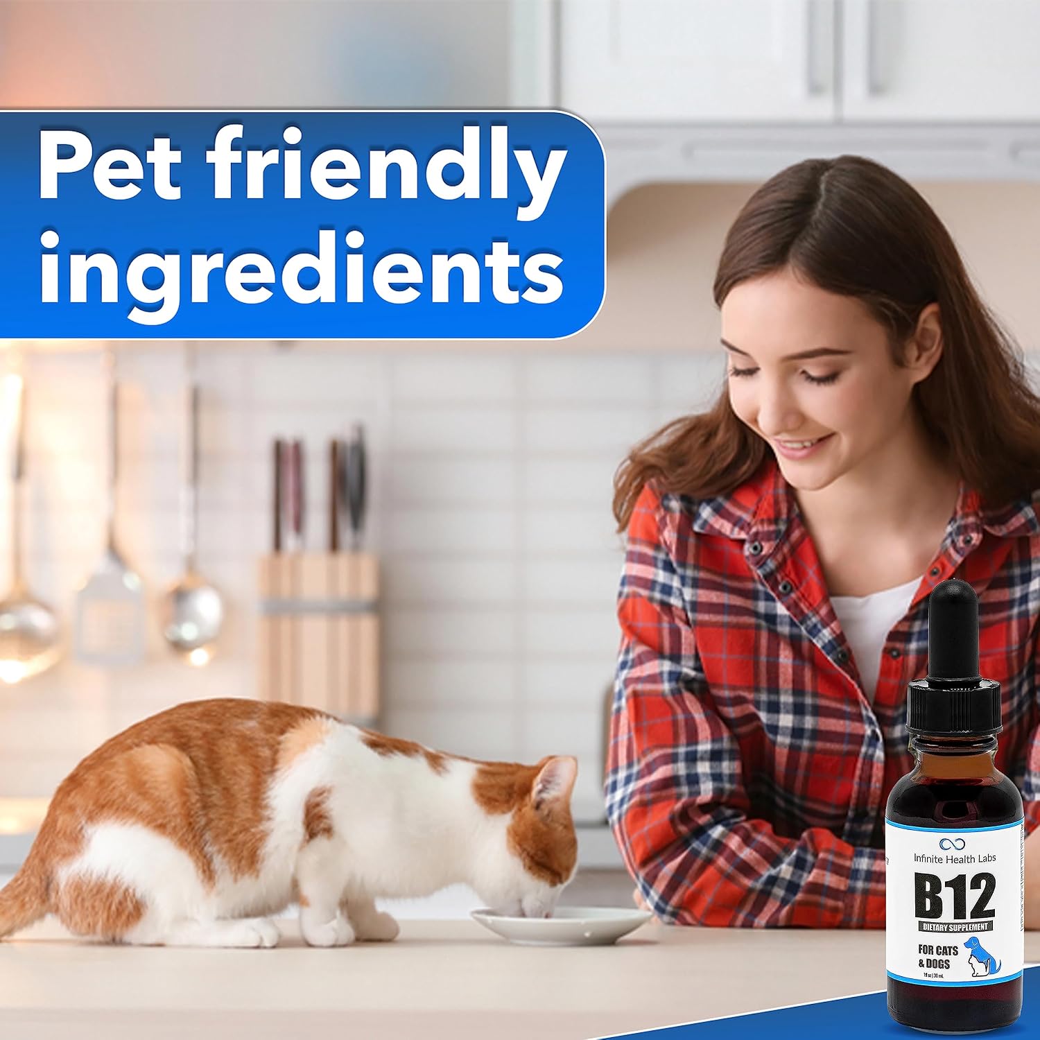 Liquid Vitamin B12 for Dogs and Cats – Vet-Formulated Methylcobalamin – Energy, Appetite & Mood Support - görsel 6