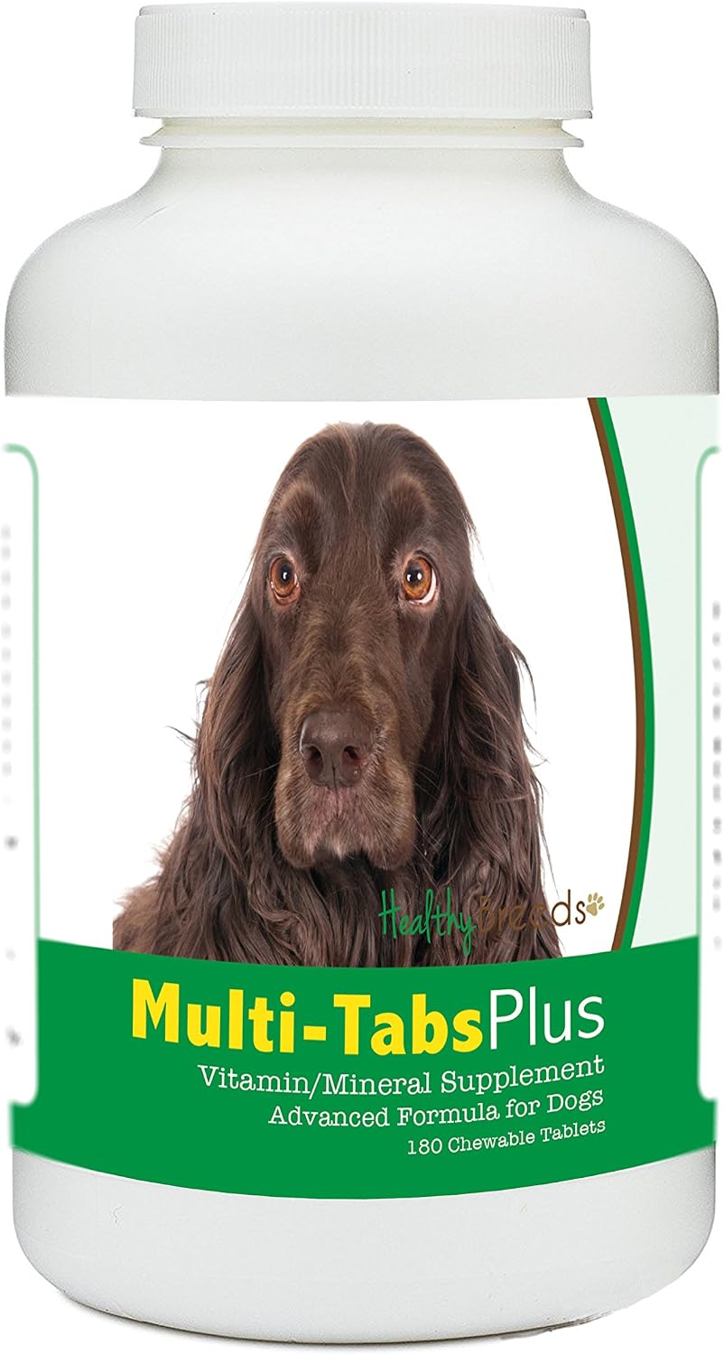 Healthy Breeds Field Spaniel Multi-Tabs Plus Chewable Tablets, 180 Count - görsel 1