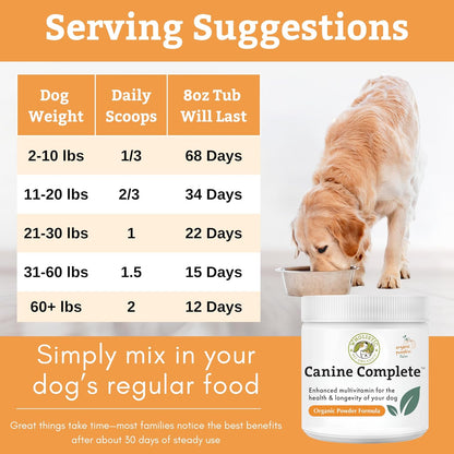 Canine Complete - Dog Multivitamin Powder - 227g