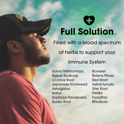 Samsara Herbs Herba-V Immune (114g) - Herbal Support Formula with 18 Powerful Herbal Extracts