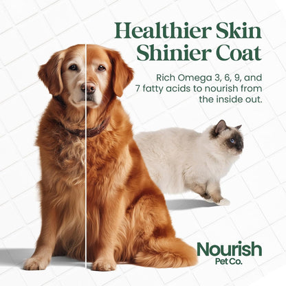 Nourish Pet Co. Phytoplankton Omega & Multivitamin for Dogs and Cats – 80g