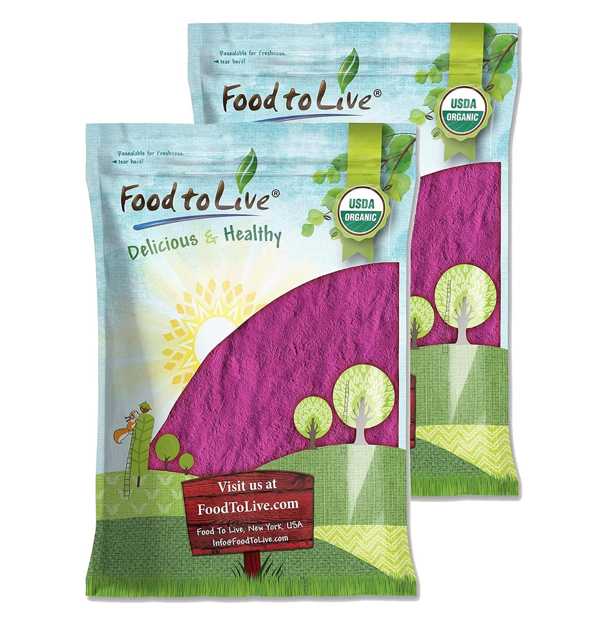 Organic Black Currant Juice Powder - 1.81 kg - görsel 8