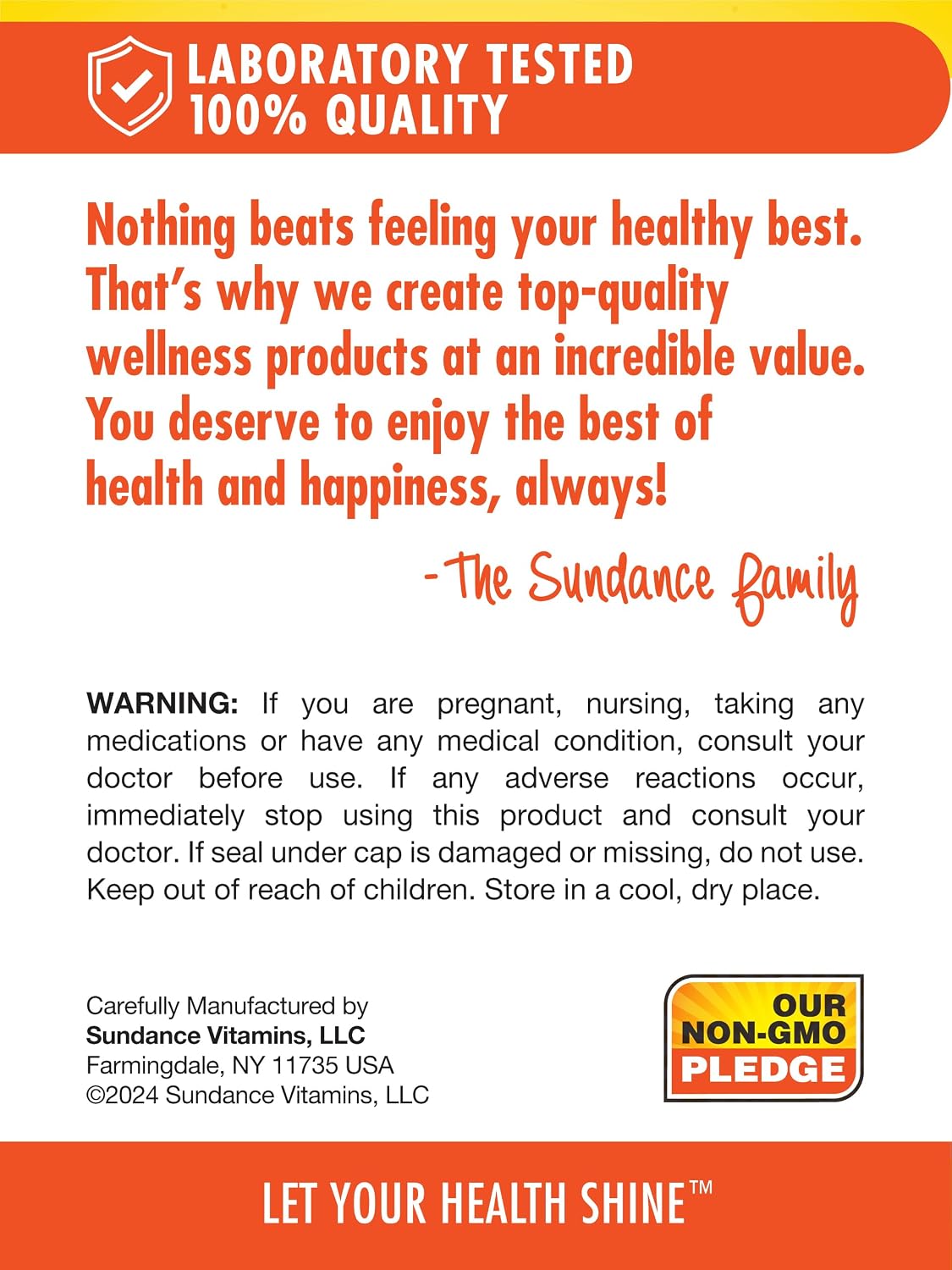 Sundance Vitamin C 1000mg with Rose Hips - 60 Coated Caplets - Timed-Release - Vegetarian, Non-GM, Gluten-Free - görsel 5