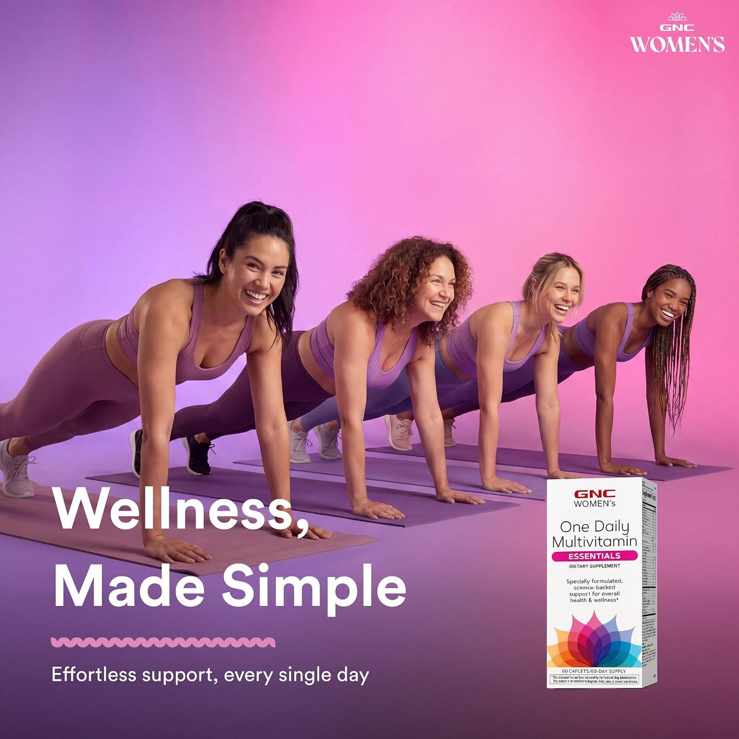 GNC Women's One Daily Multivitamin Essentials - 60 Tablets - görsel 5
