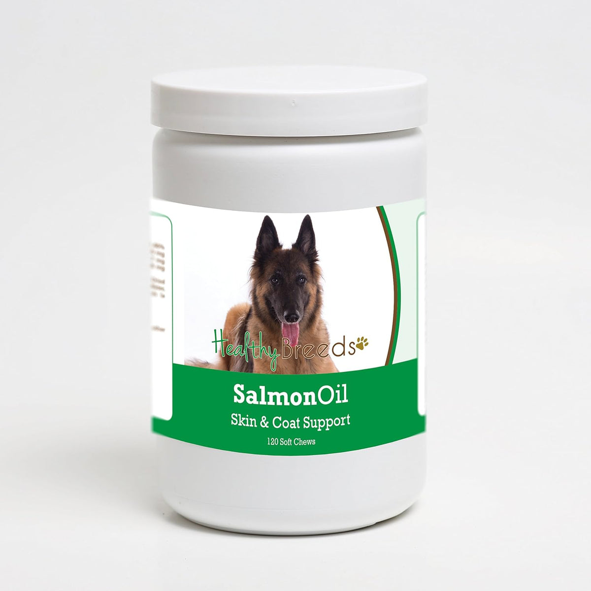 Healthy Breeds Belgian Tervuren Salmon Oil Soft Chews 120 Count - görsel 1