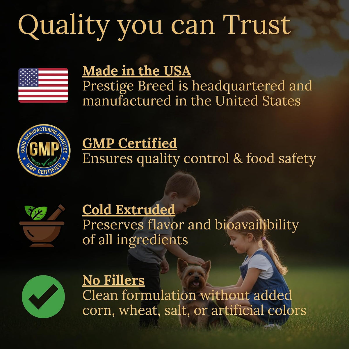 Prestige Breed Multivitamins, Balanced Nutrition for Your Yorkie, 90 Count, Made in the USA with Real Bacon - görsel 3