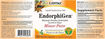 Lidtke Technologies Endorphigen Capsules, 120 Capsules