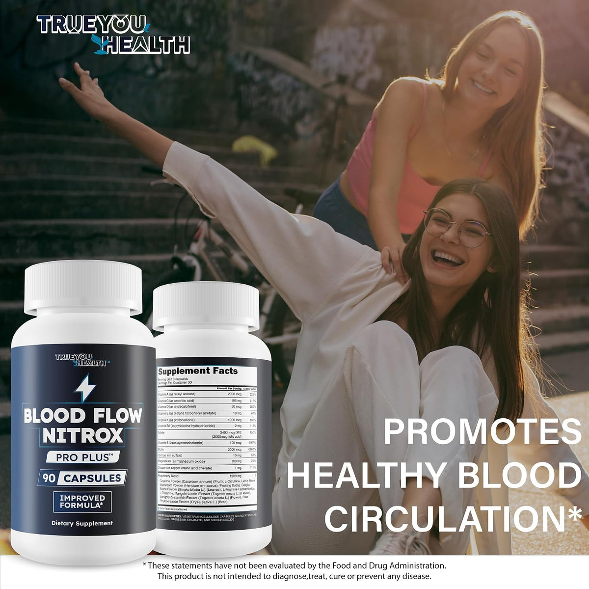 Blood Flow Nitrox Pro Plus – Improved Formula – Blood Circulation Supplement for Men - görsel 6