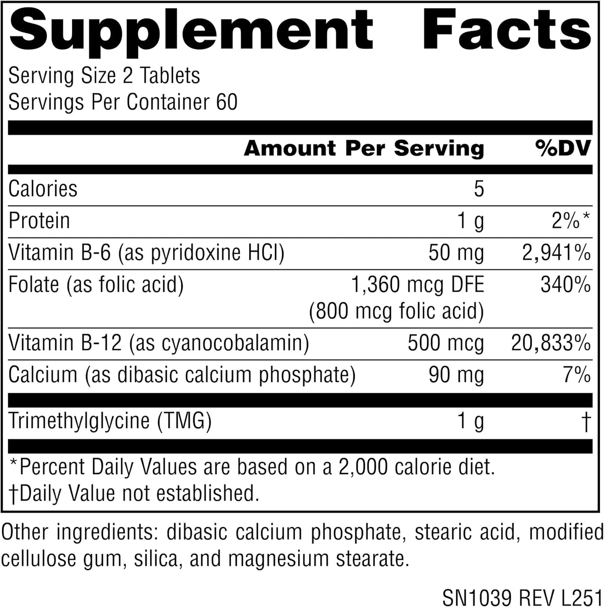 Source Naturals Homocysteine Defence - Supports Healthy Homocysteine Metabolism - 120 Tablets - görsel 2