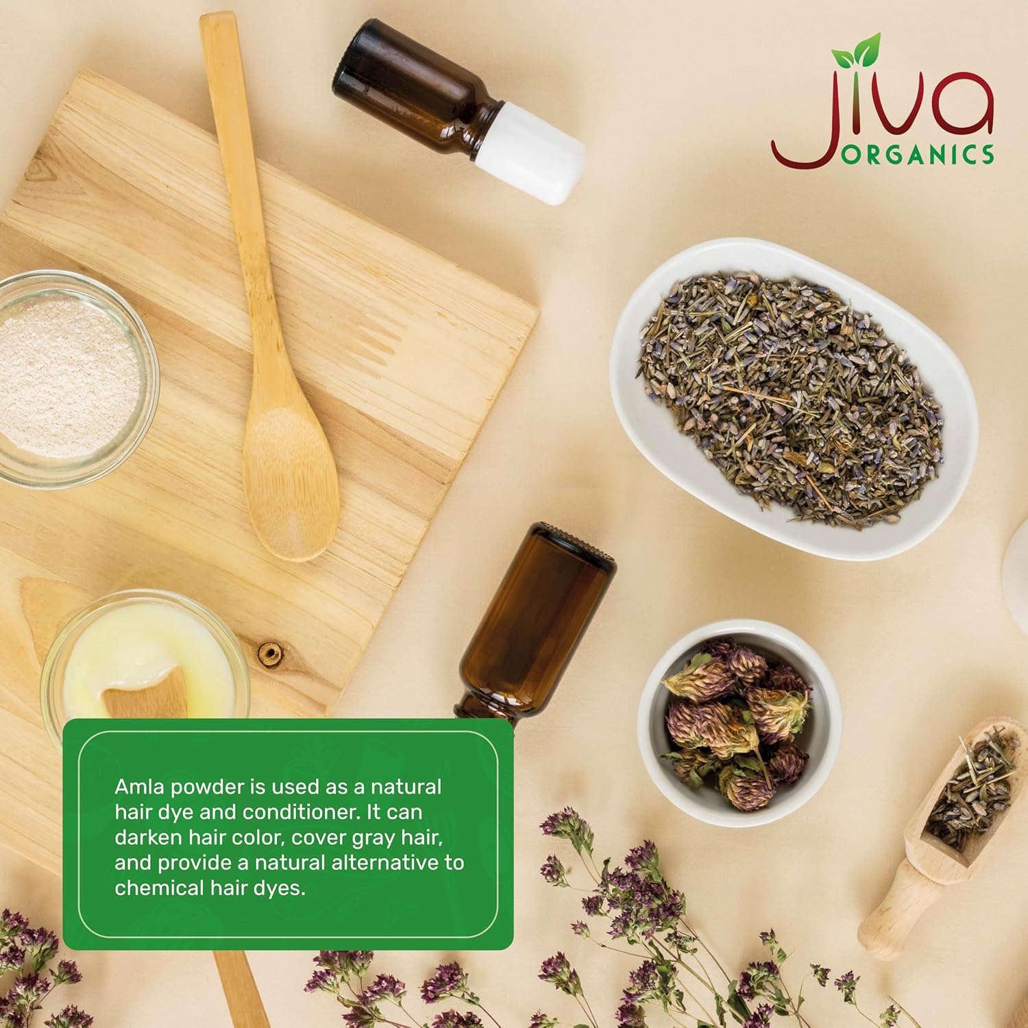 Jiva Organics Organic Amla Powder 567g - Pure, Non-GMO, Gluten-free, Raw Amalaki Powder from India - görsel 7