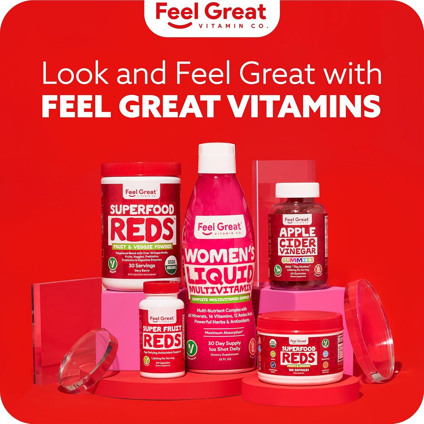 Feel Great Organic Superfood Reds Powder - görsel 8